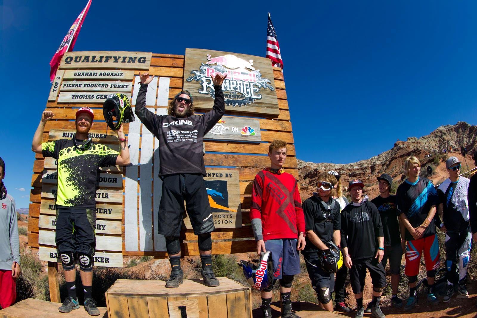 How To Make Red Bull Rampage Finals Teamwork