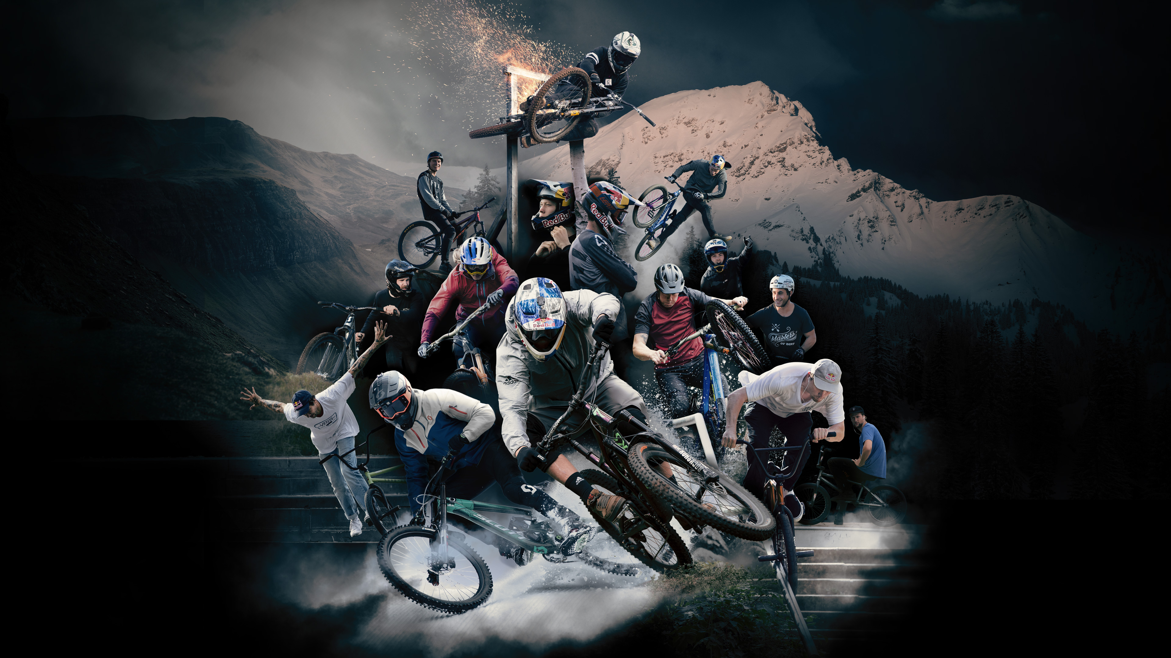 Nico Vink. Red bull MTB logo. Redbull TV. Bike tv