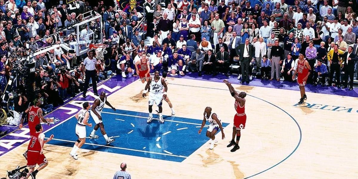 A cesta mais importante da carreira de Michael Jordan