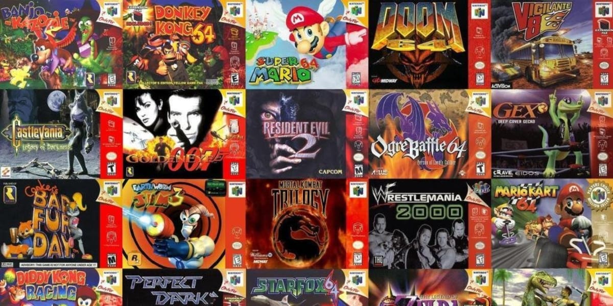 Conheça os jogos mais vendidos da história do N64