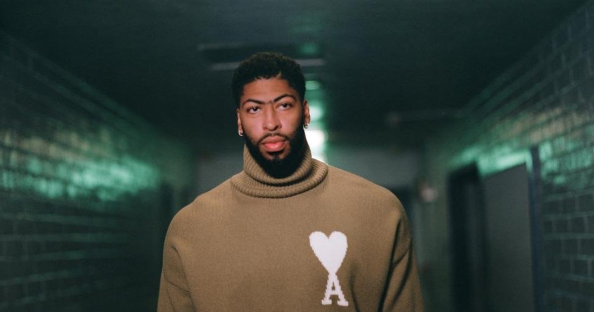 Basketball Star Anthony Davis Ups His Fashion Game