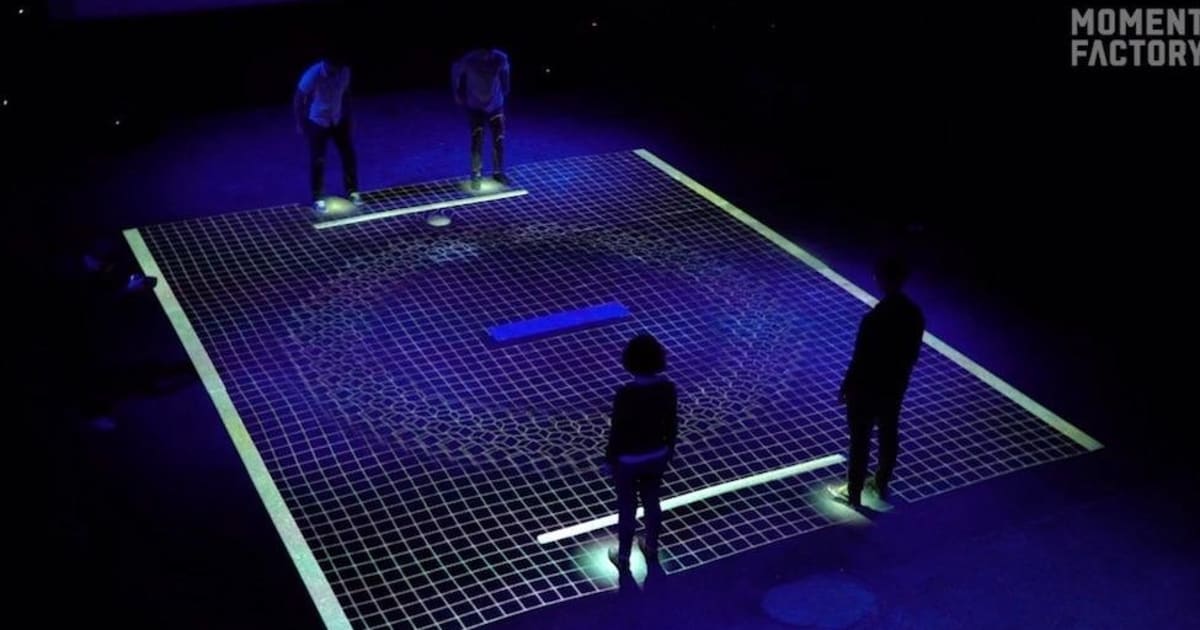 GRiD: jugar a Pong a tamaño real es posible