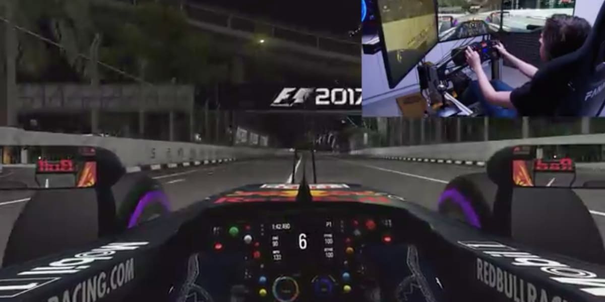 F1 17 Singapore Hotlap How To Set A Fastest Lap