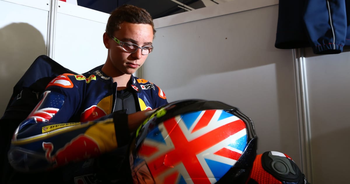 Blog | Brad on the podium in Silverstone