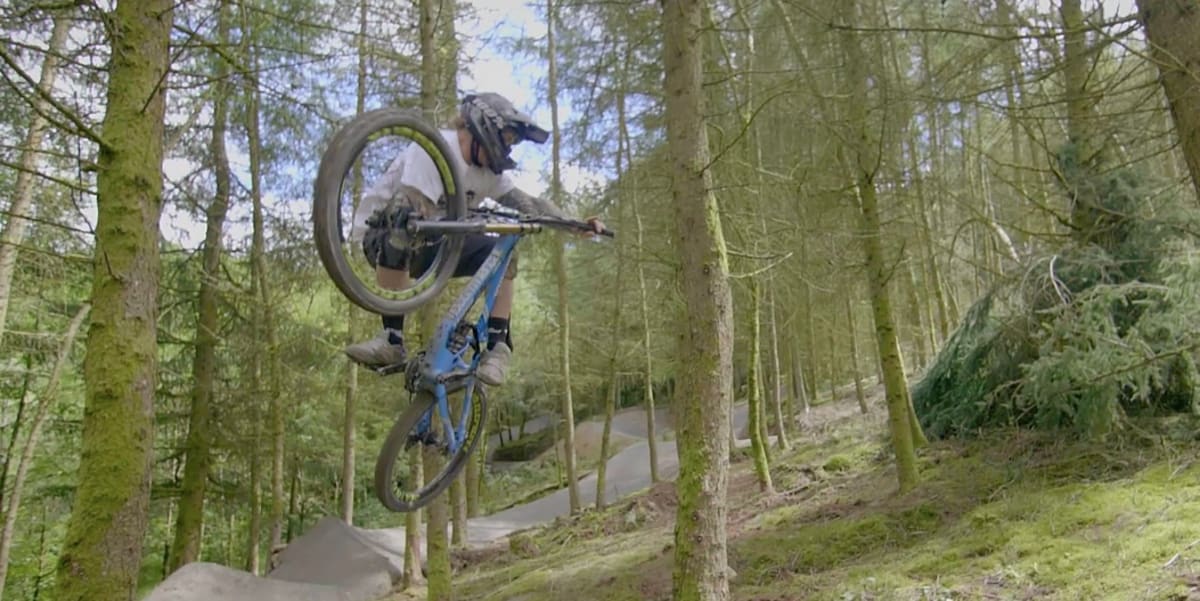 Revolution Bike Park New jump line Rev It video