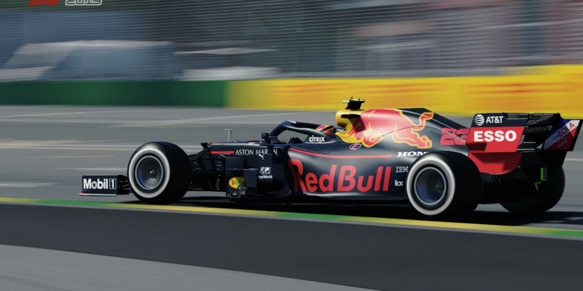 Hoved hylde ost Australia Virtual F1 Grand Prix race report and results