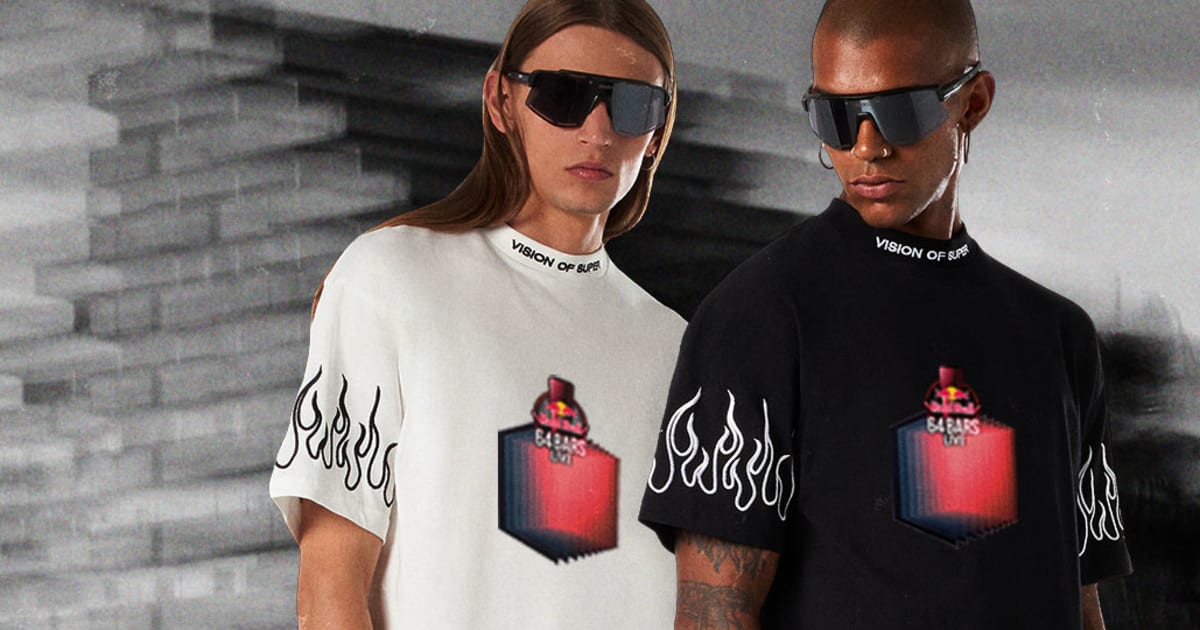 Il merchandise ufficiale del Red Bull 64 Bars Live