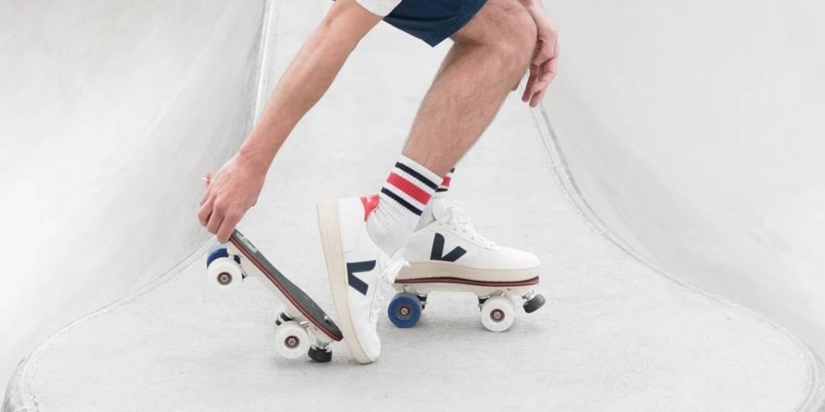 Chaussures de patinage à roulettes à une rangée pour