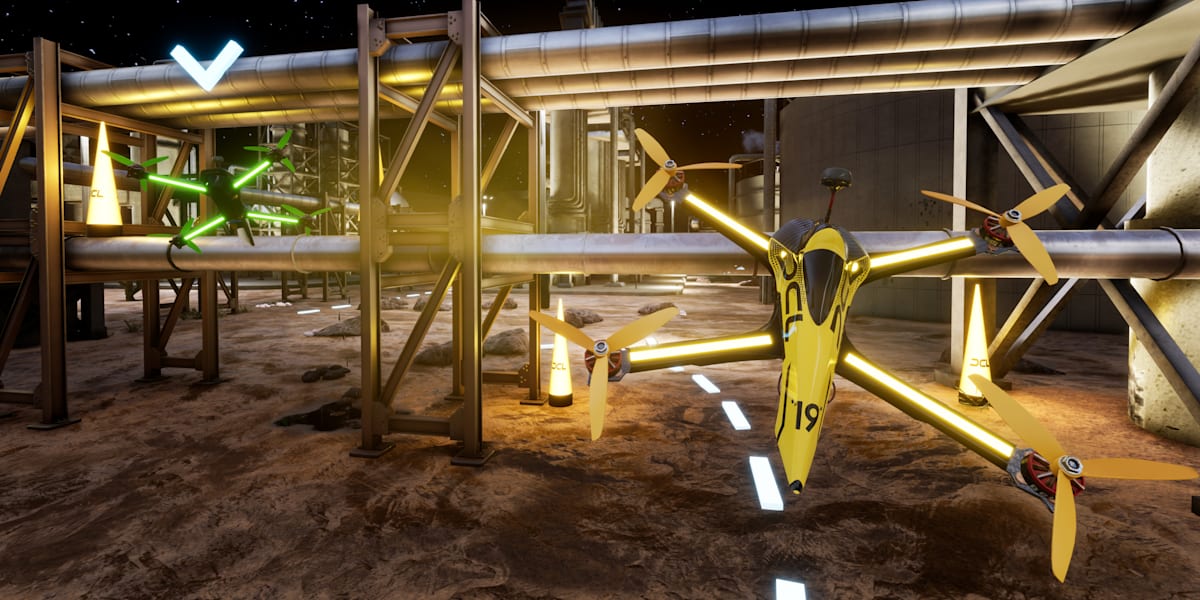 DCL The Game Drone racing video game interview