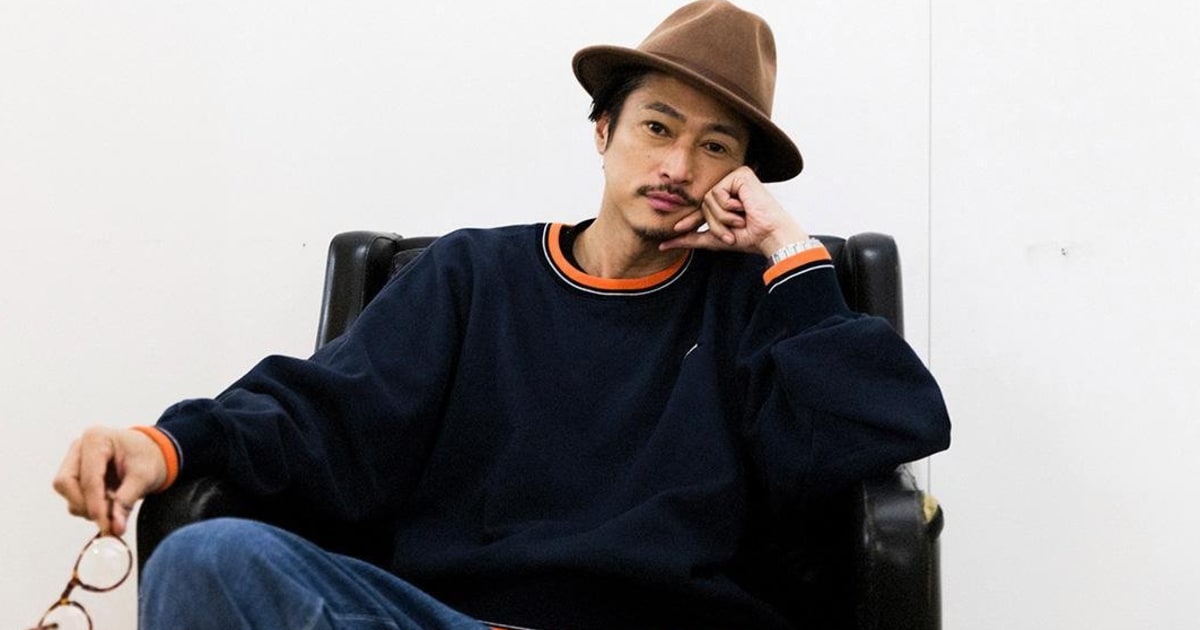 MOTIVE ほつれハット 窪塚洋介着用 Street Style - 東京 - 窪塚洋介さん - 2024年09月06日撮影