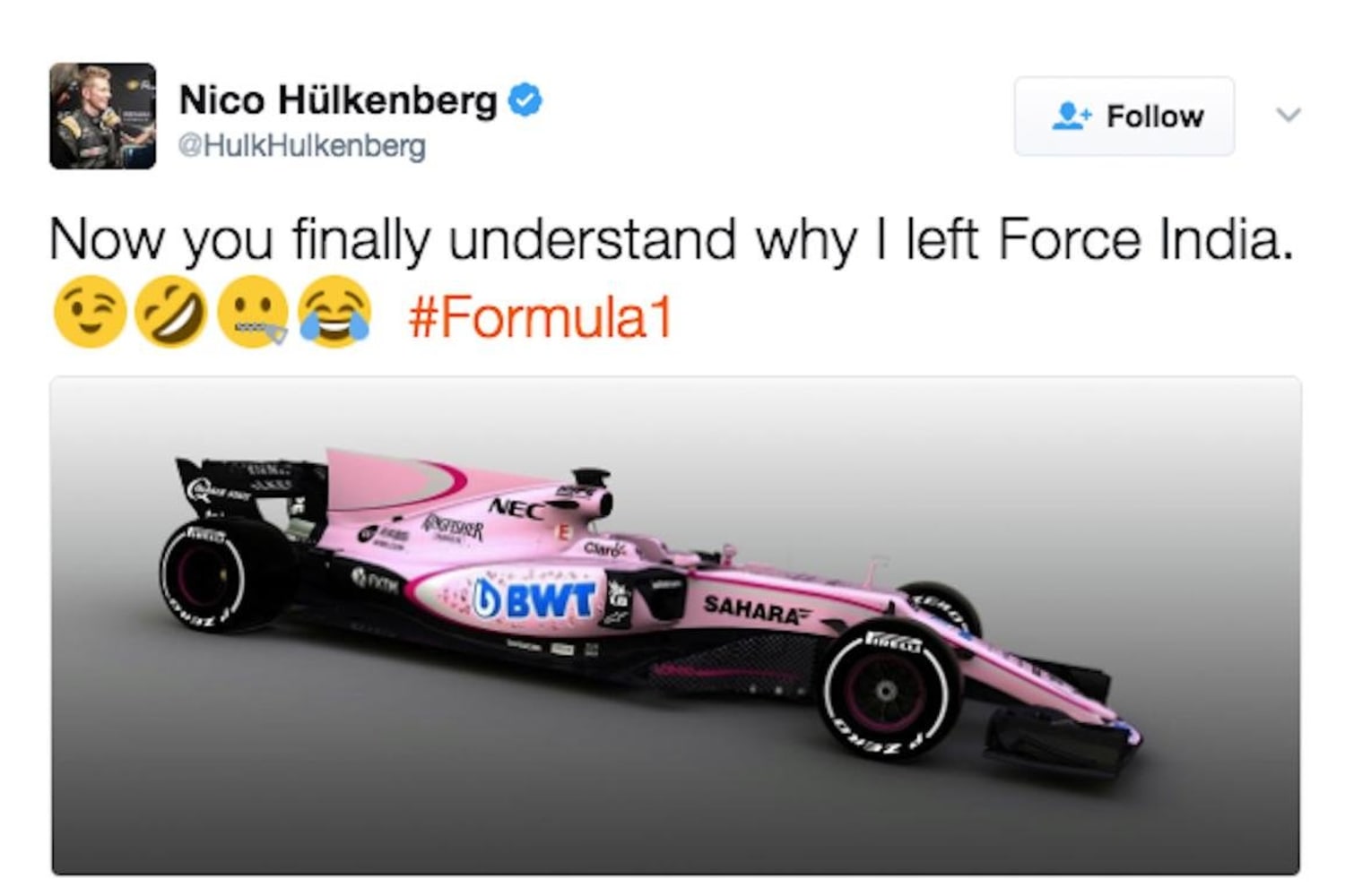 Hulkenberg force india