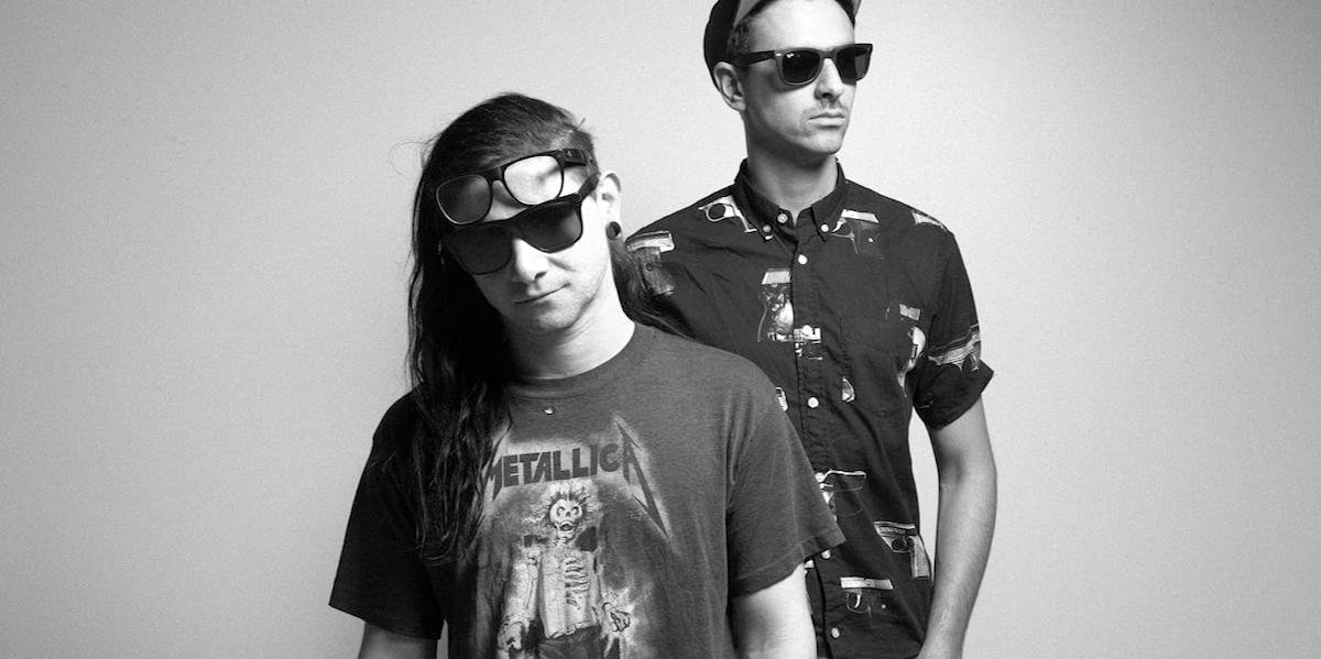 Skrillex and Boys Noize rock out as Dog Blood