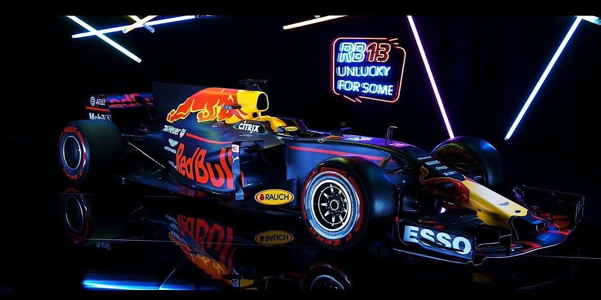 F1 2017 See the launch of Red Bull Racing RB13 *video*