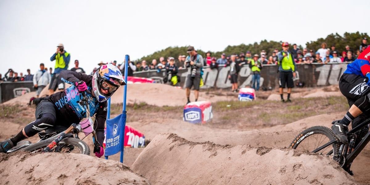 Dual slalom bike race clearance