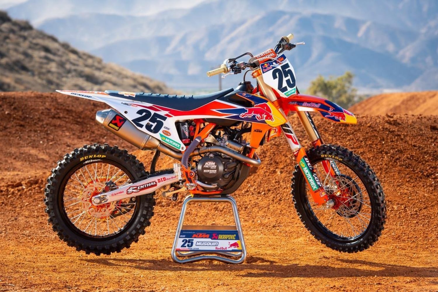 Red Bull KTM Factory Race bike Get a close look