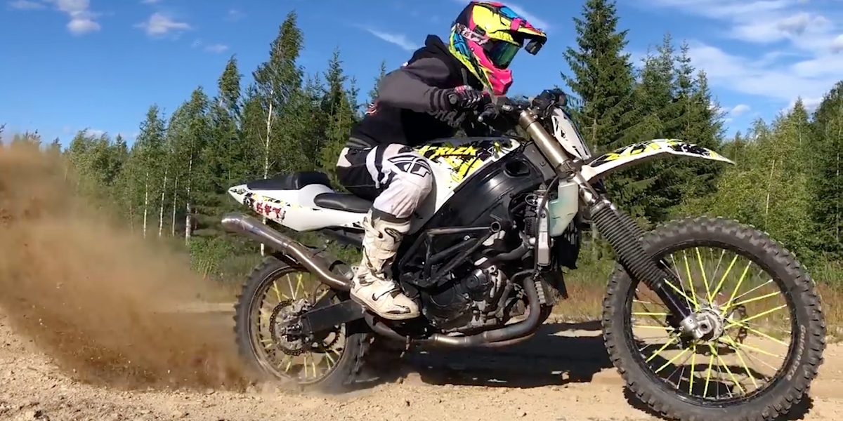 gsxr dirt bike