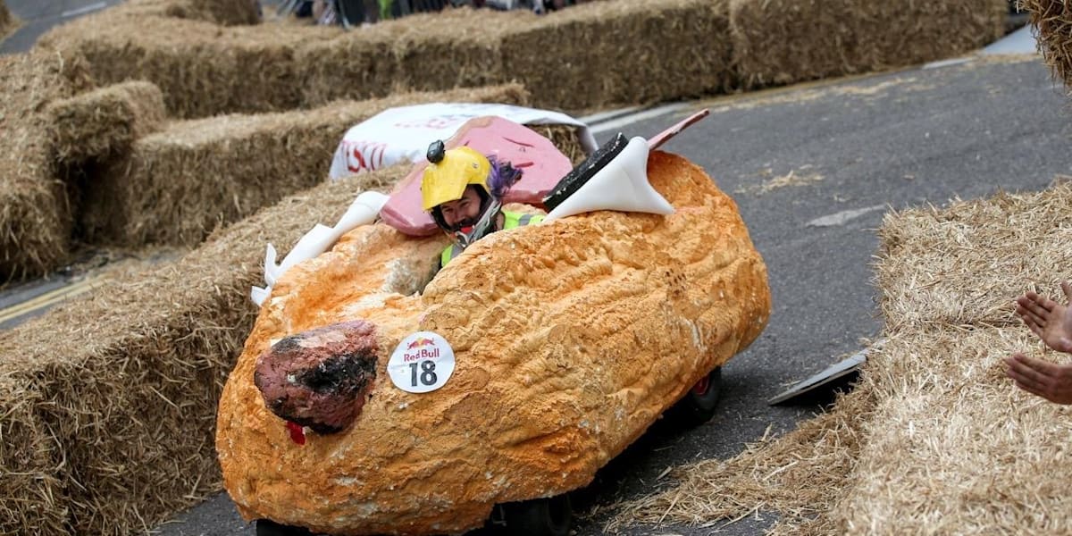 Red Bull Soapbox Race winning team