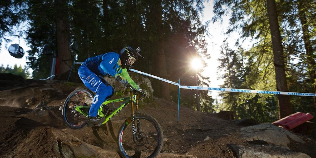 UCI Downhill World Cup Val di Sole GoPro course video