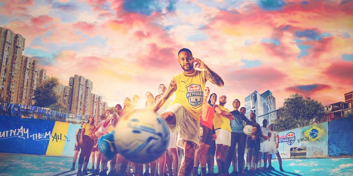 Neymar junior red bull discount