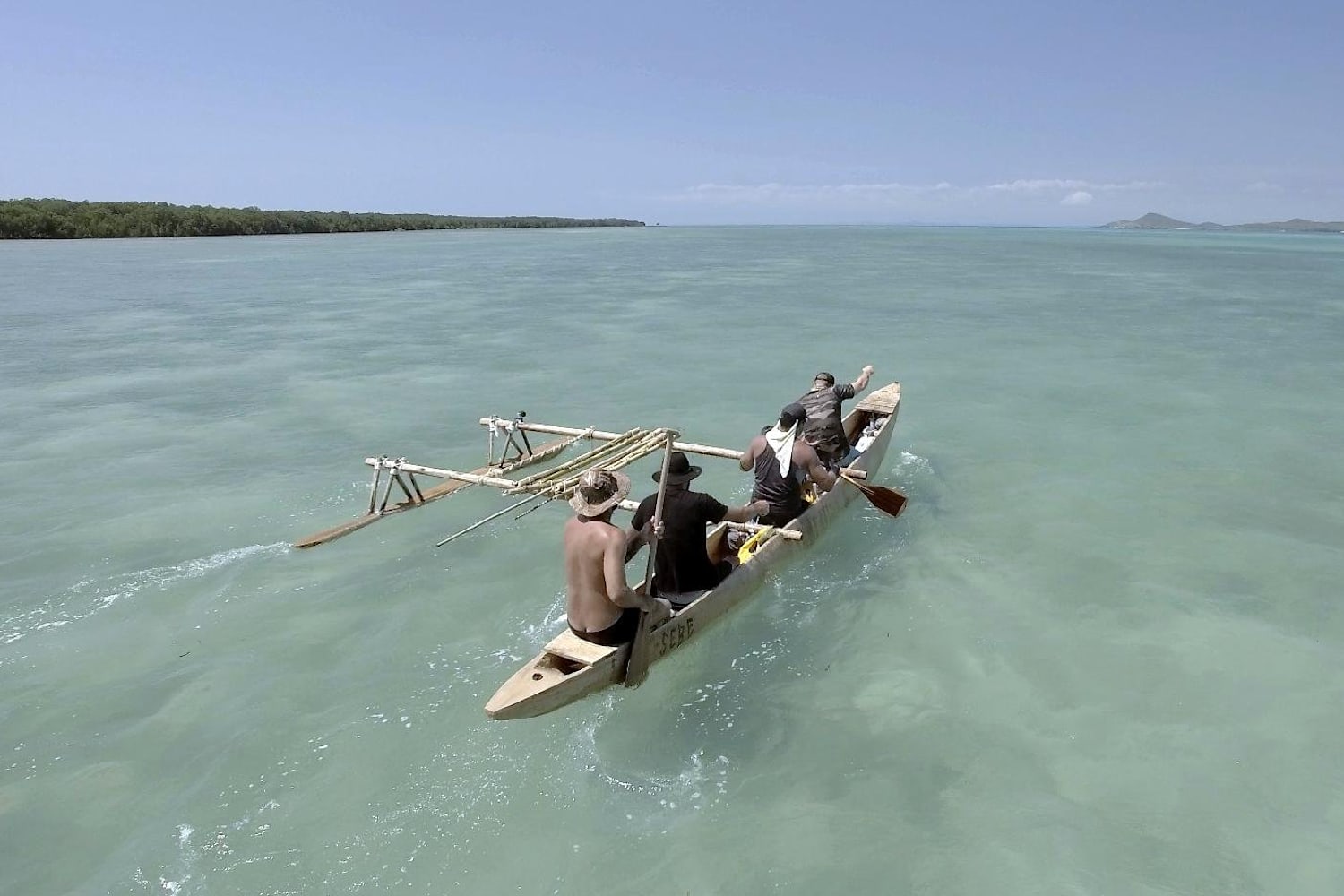 Torres Strait Zeb Walsh Talks His Canoe Crossing