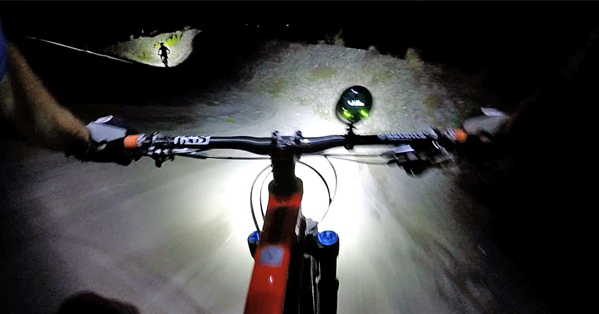 Eclairage vtt nocturne decathlon clearance