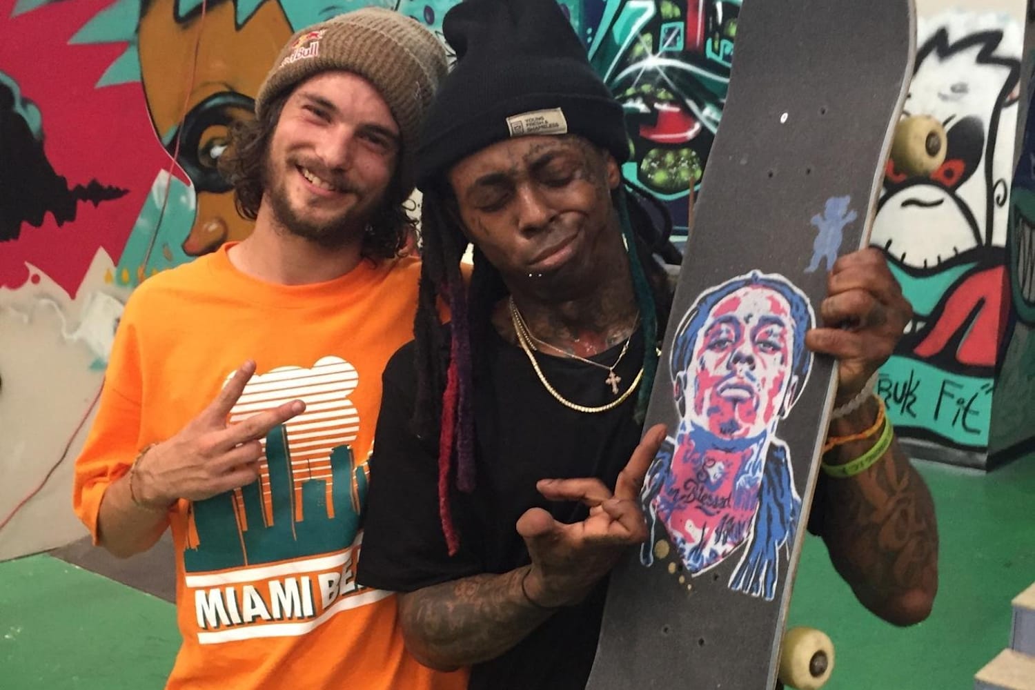 Pudwill Trifft Lil Wayne In Seinem Privaten Skatepark