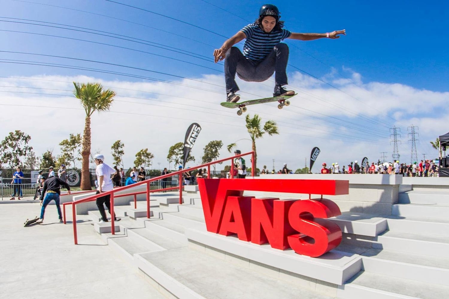 Por dentro do Vans Skatepark