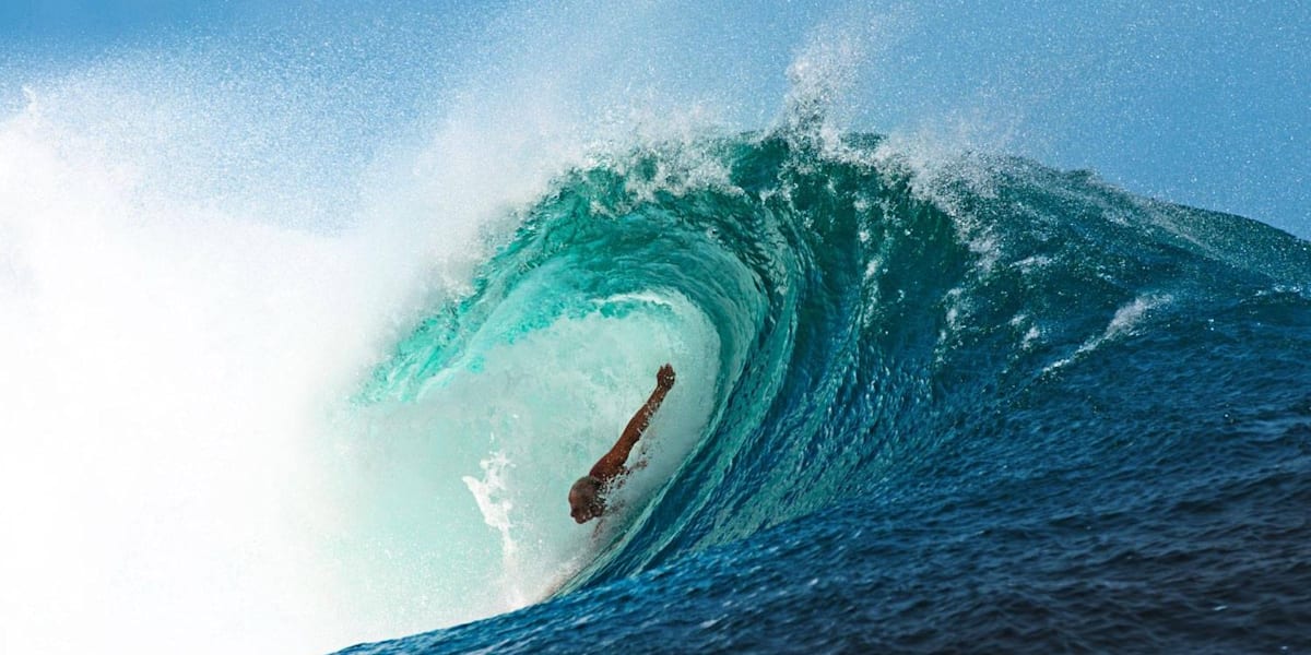 Bodysurfing en The Wedge