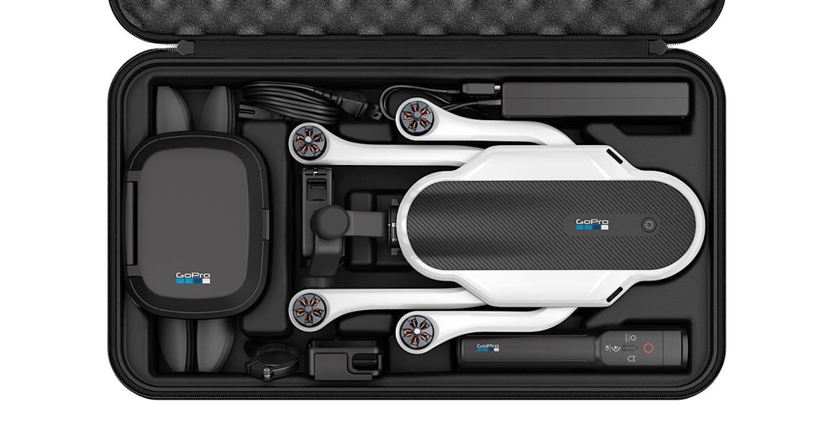 Gopro karma drone【hero5付き】 GoPro Karma Drone with Harness for HERO5, HERO6 & HERO7 Black