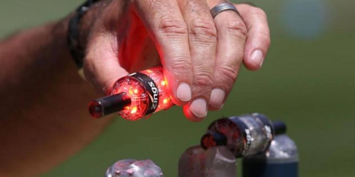 Zing Cricket Wicket LED lights in stumps & bails