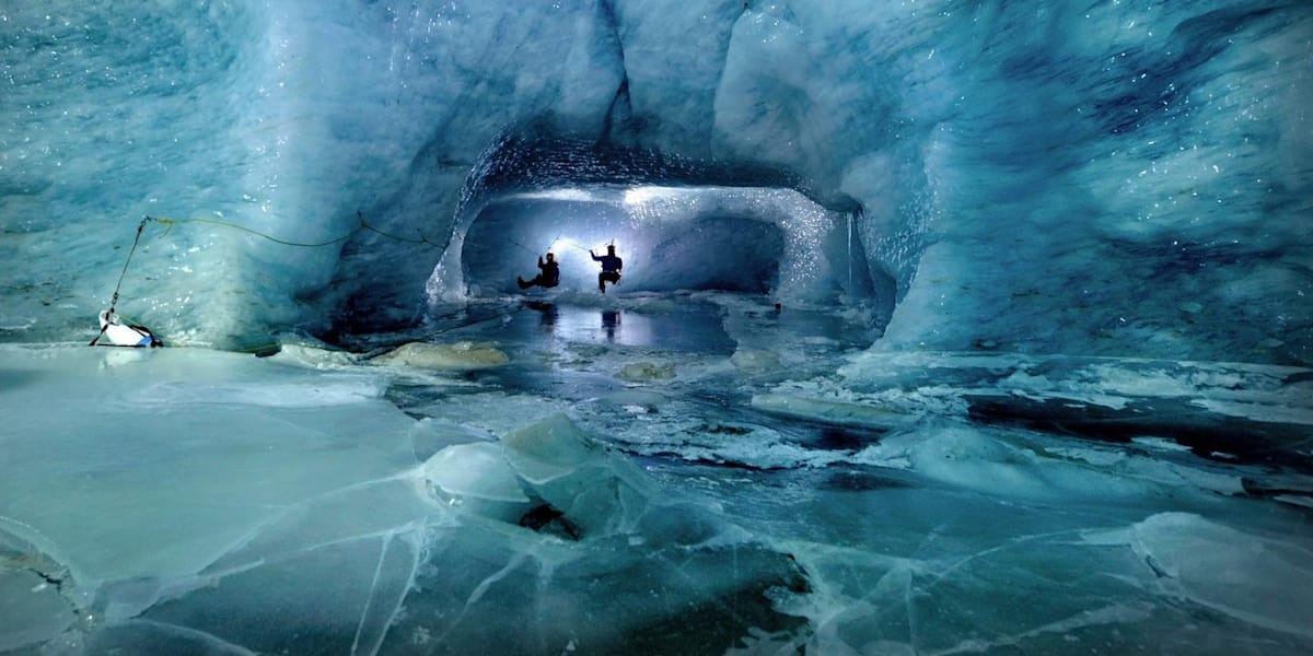 Look inside the world's most incredible ice caves