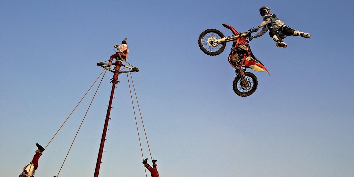 Mathieu Rebeau Motocross Freestyle Red Bull