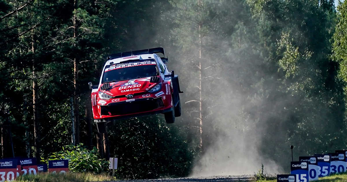 Katsuta sets the pace on Secto Rally Finland shakedown