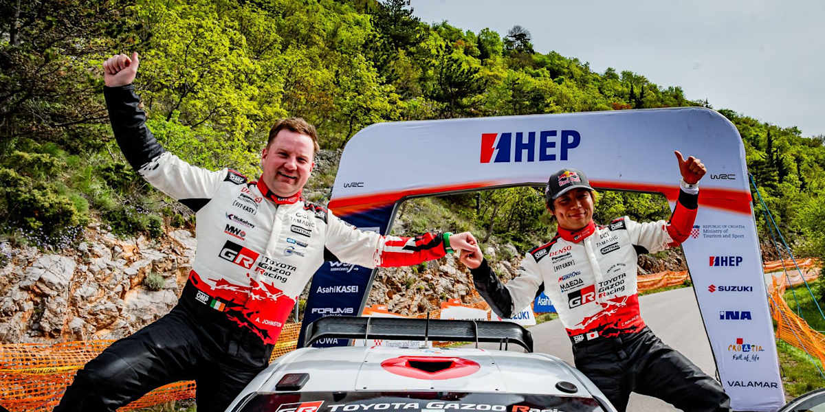 Last-stage twist sends Katsuta to Croatia Rally win