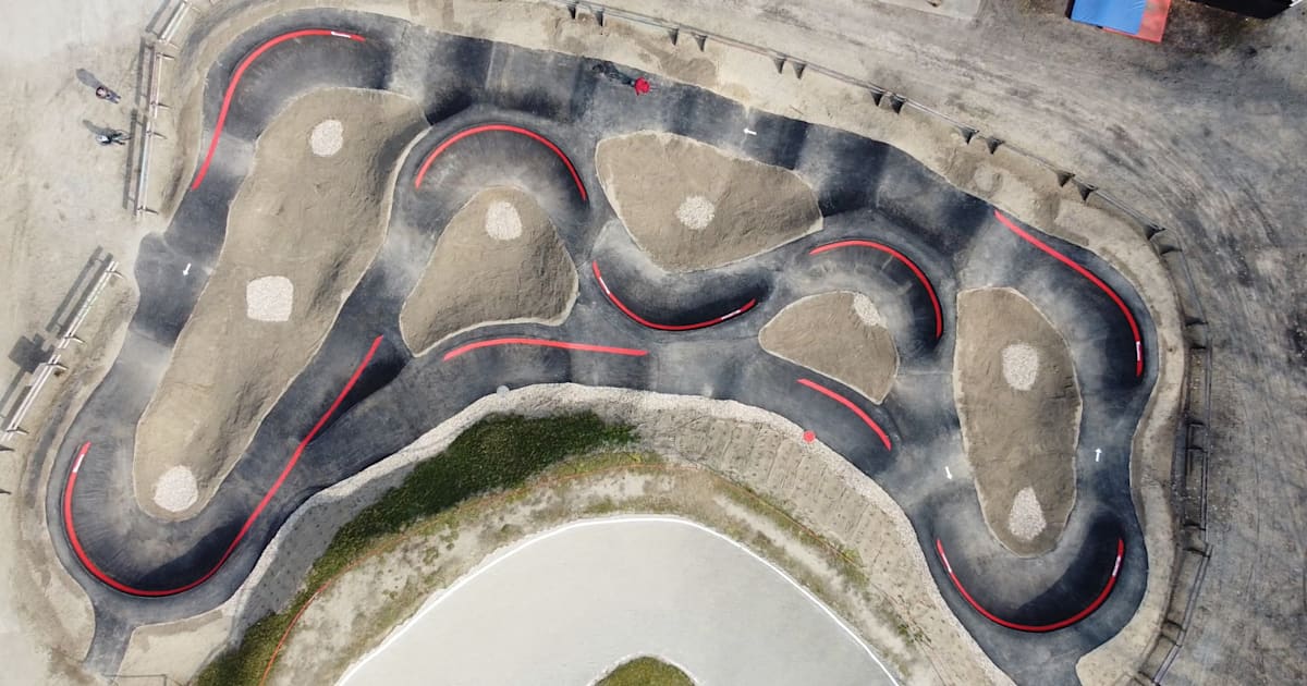 Velo pump track outlet
