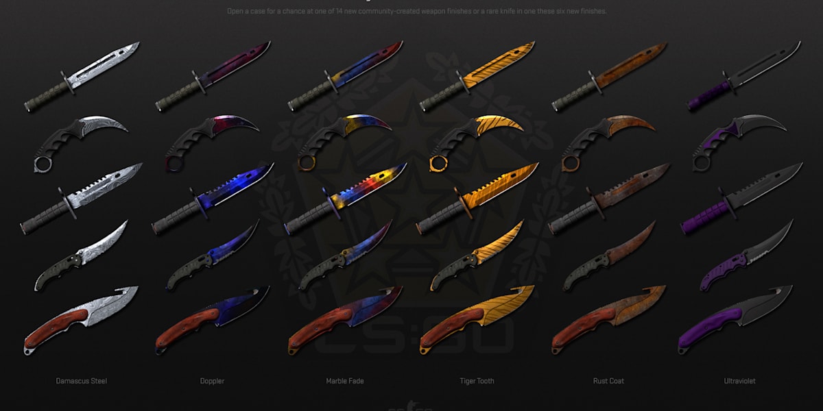 CS:GO Knife Skins: The 10 most expensive knives
