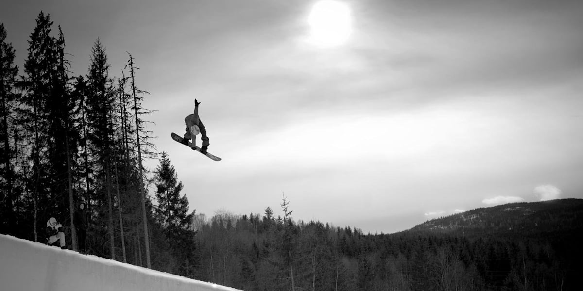 Snowboarder Gemelos Regalo En Caja N179 Nieve frontera Freestyle snowbaording BNIB