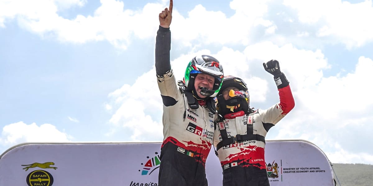 Katsuta makes history with maiden WRC victory at Safari Rally Kenya