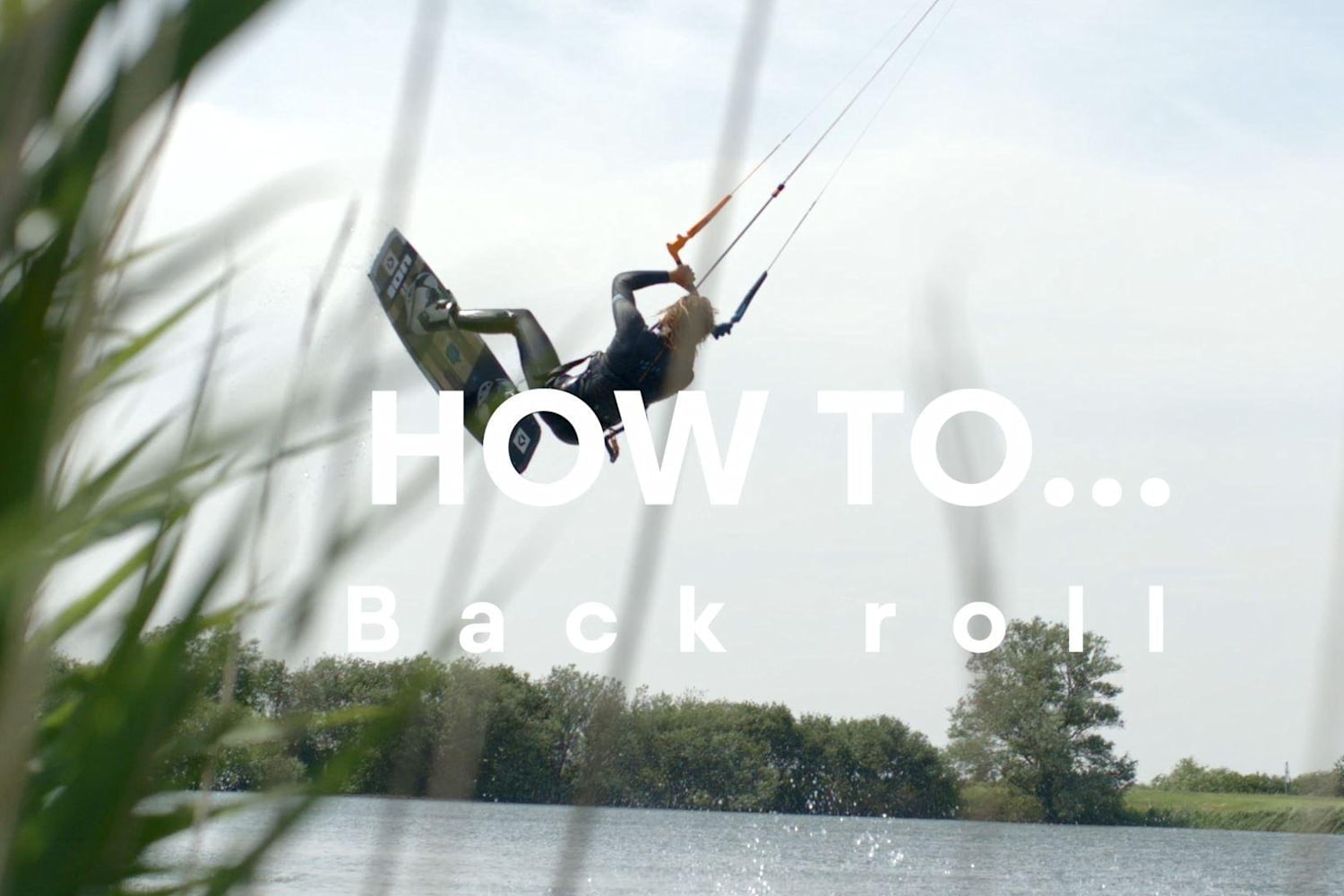 How to backroll kitesurfing Red Bull
