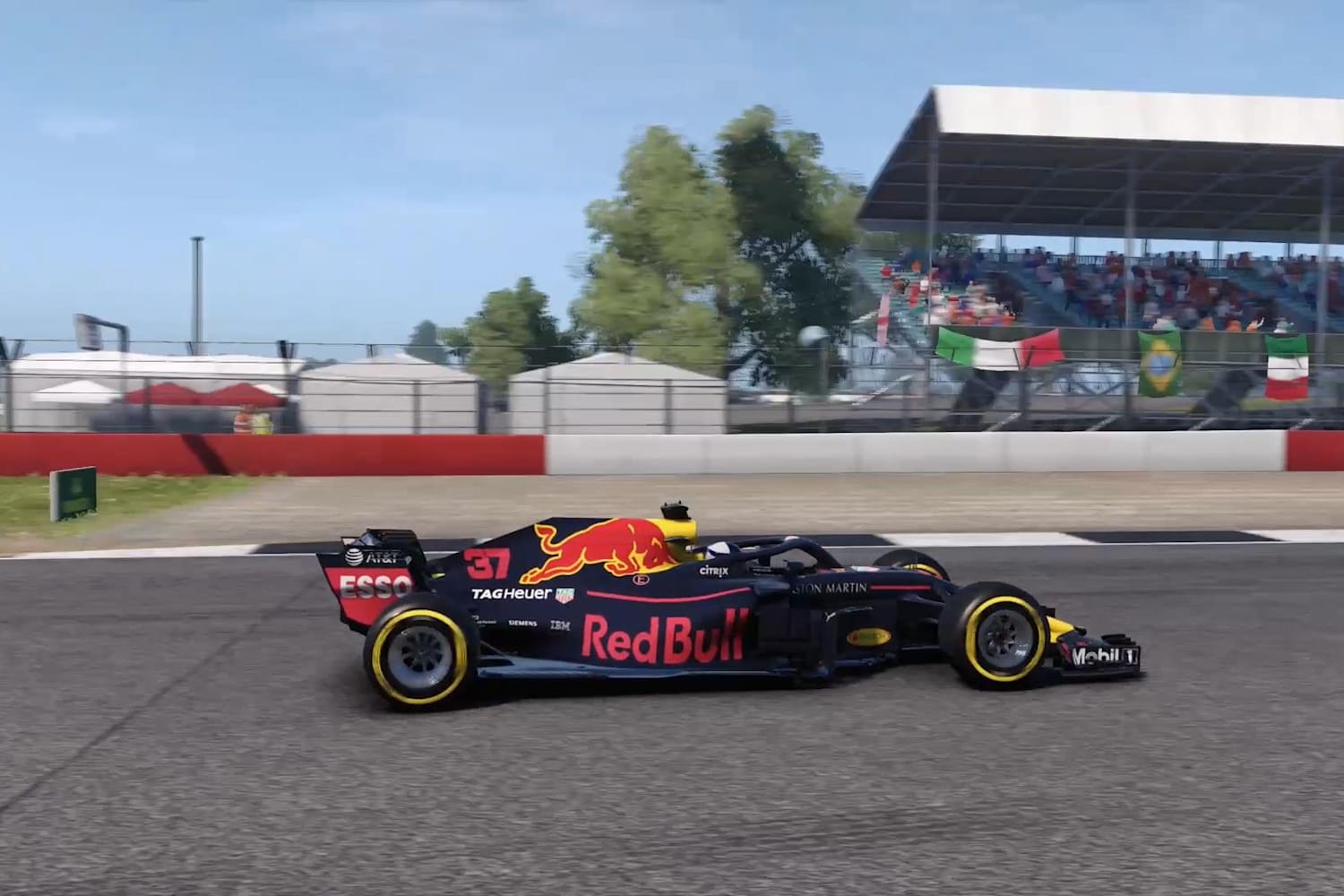f1 2019 cockpit view drs
