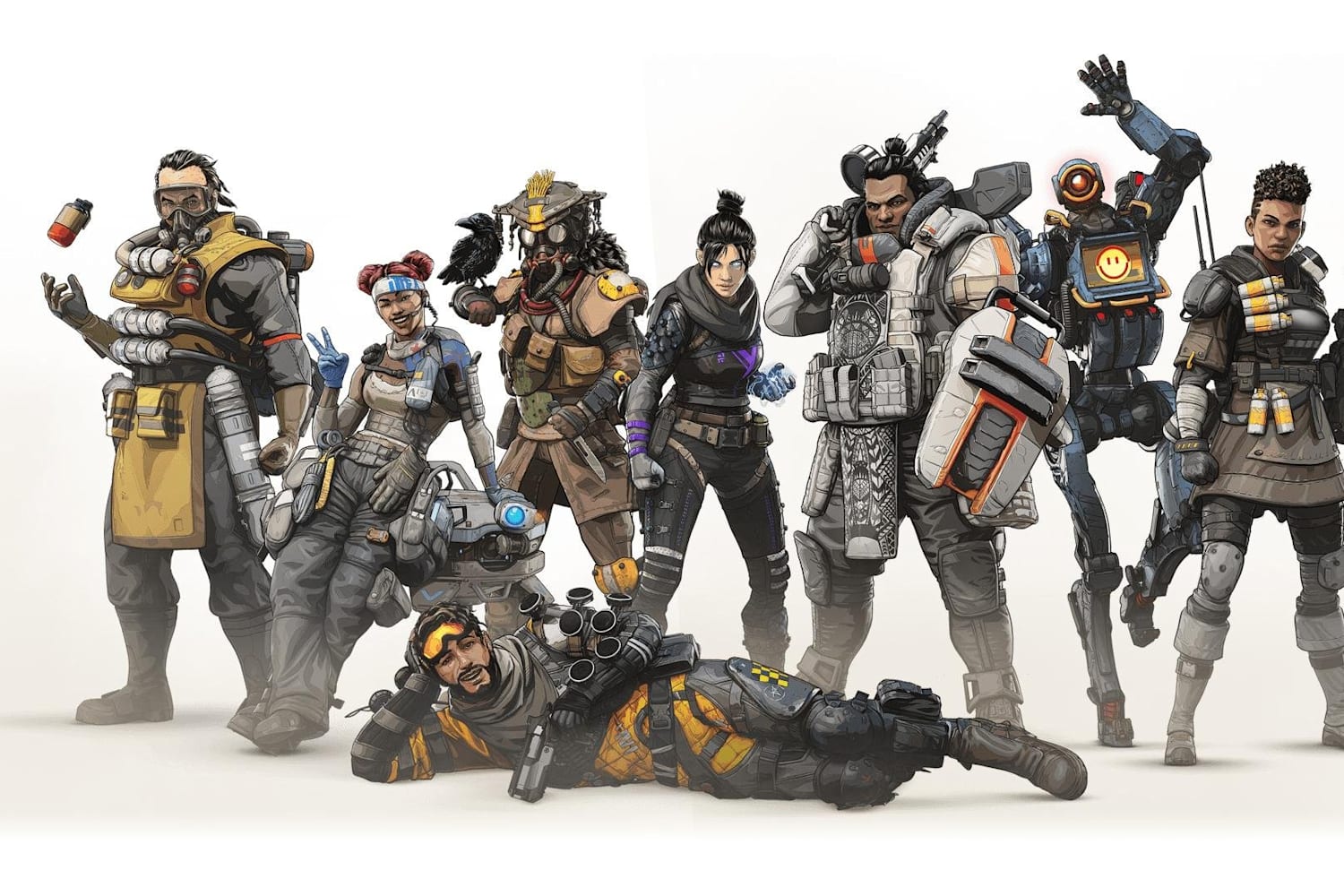 three best characters in Apex Legends