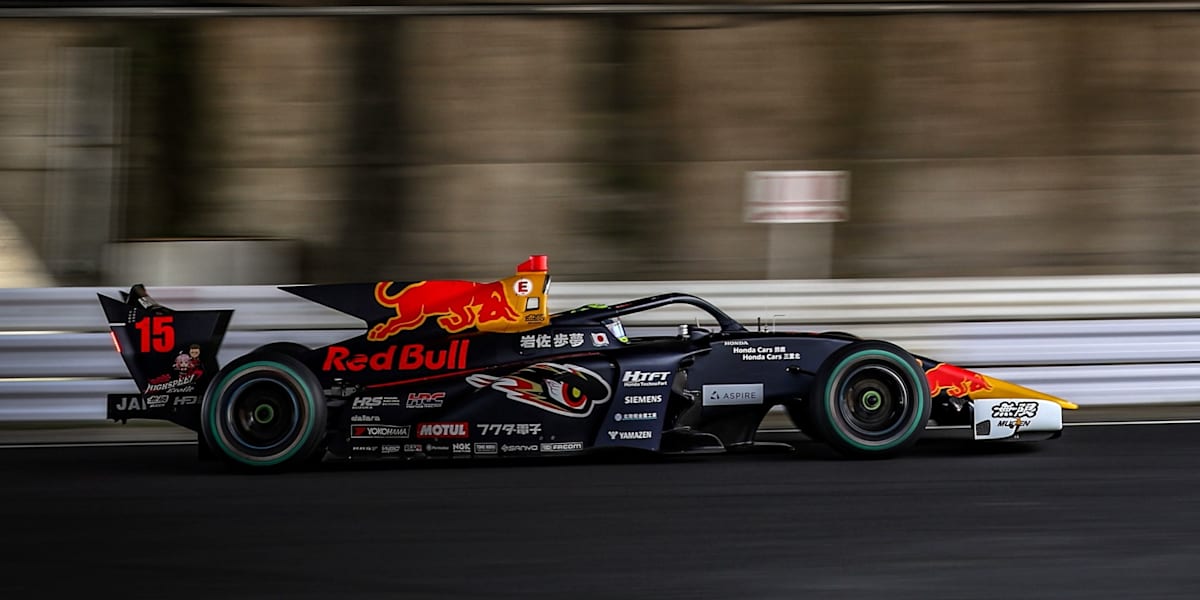 Iwasa starts Super Formula season with great race pace