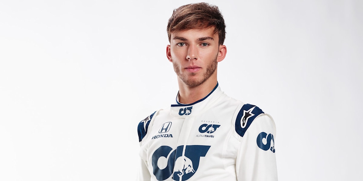Pierre Gasly Fórmula Uno Perfil atleta Red Bull