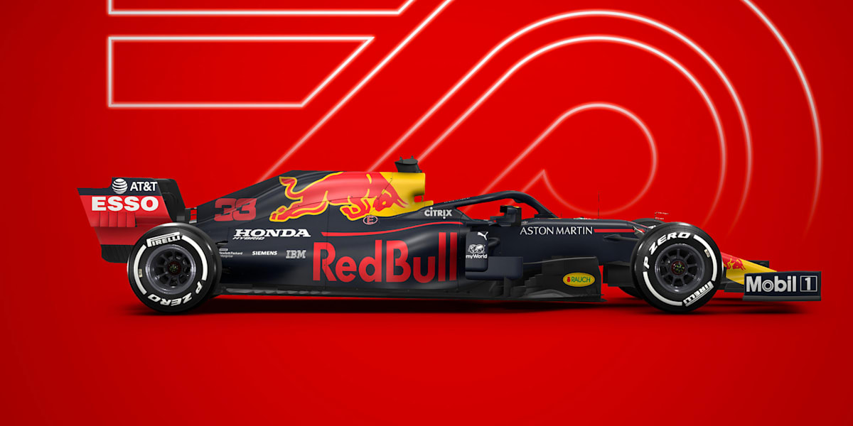 Red Bull shows off its 2020 F1 car