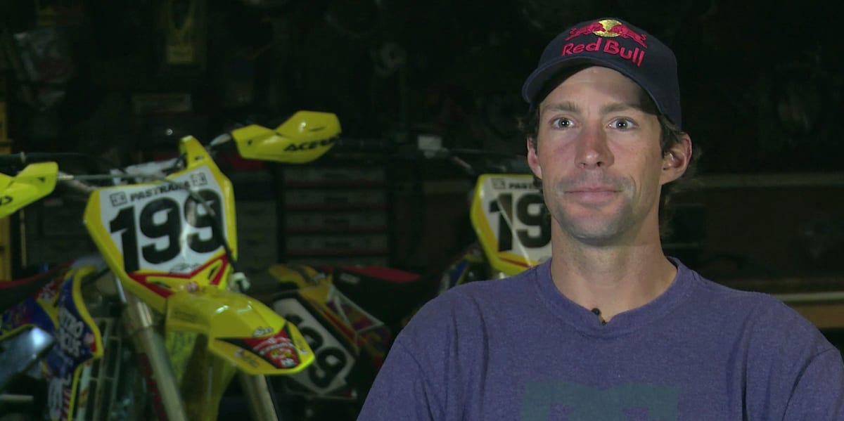 Travis Pastrana and his RM-Zilla 500 two-stroke