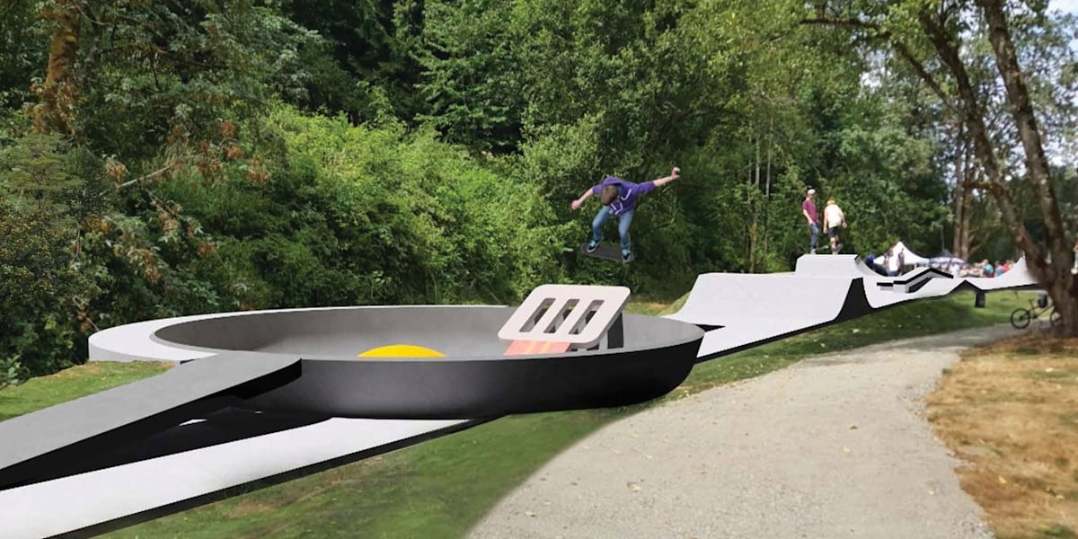 Skateparks raros paella gigante y huevos con bacon