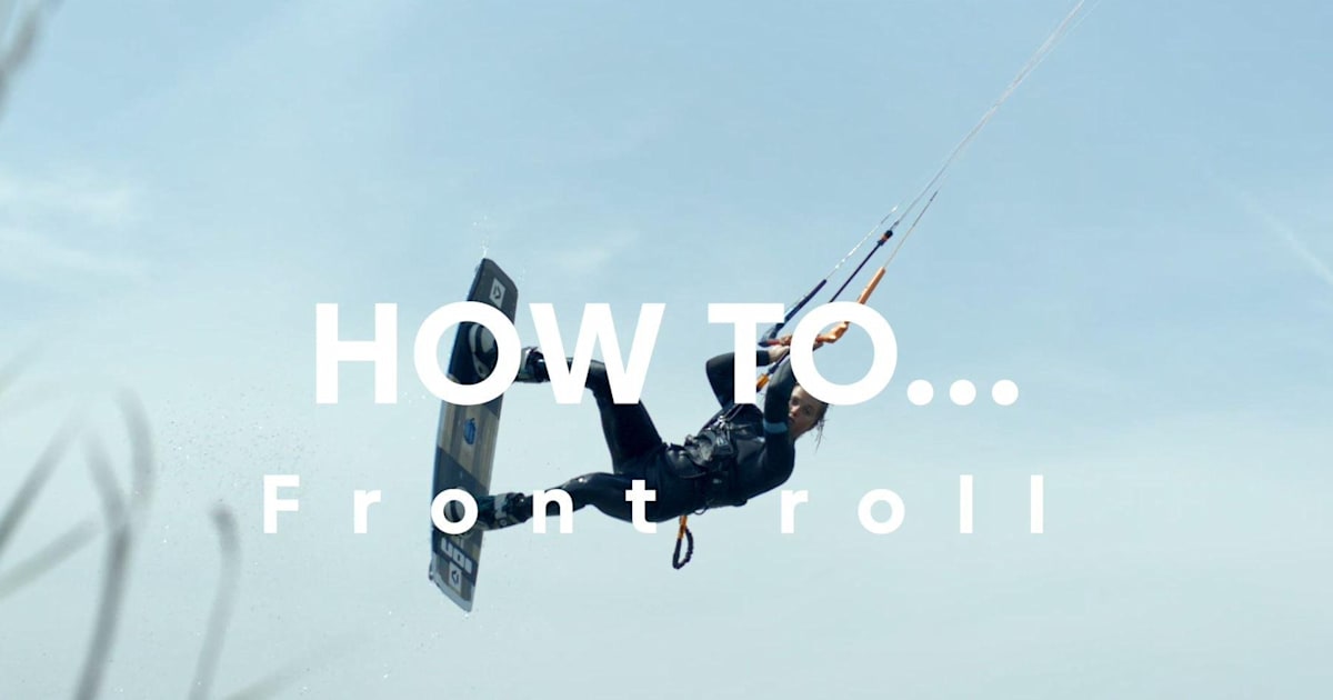 How to frontroll - kitesurfing | Red Bull