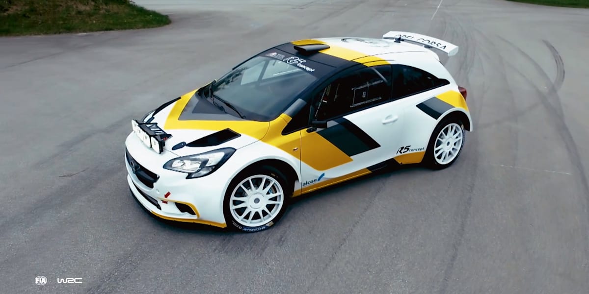 WRC2 Holzer Motorsports Opel Corsa R5 2018