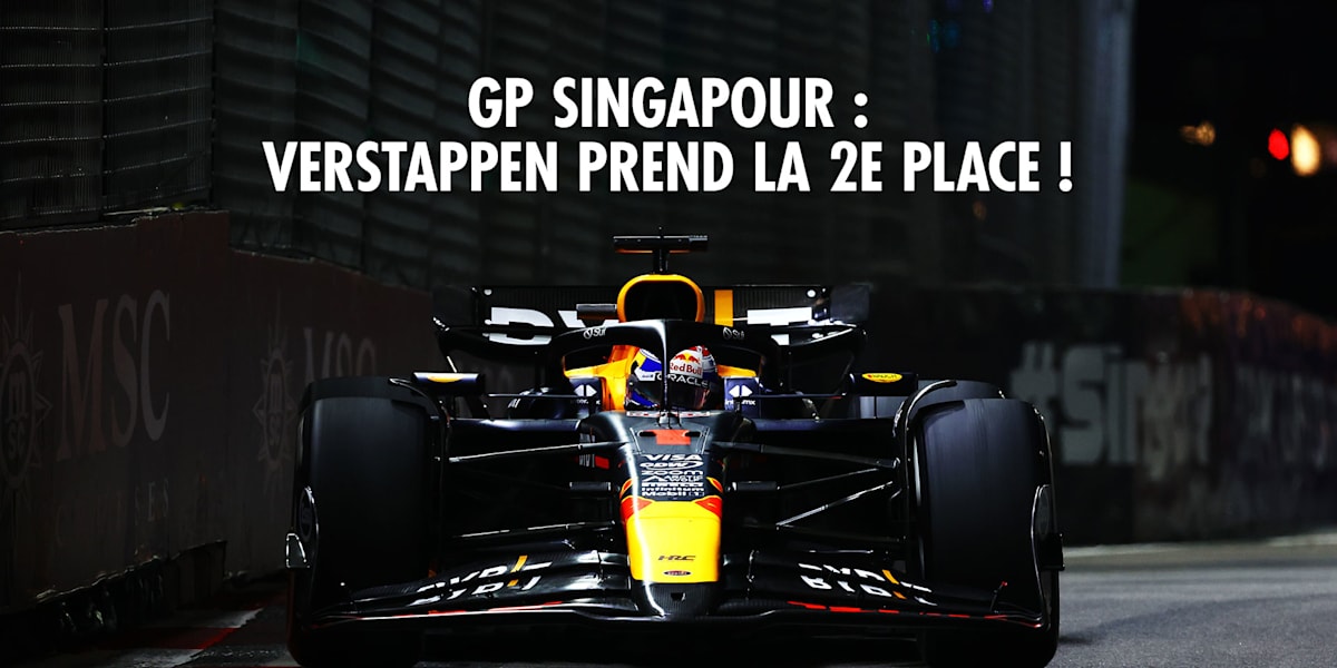 Grand Prix de Singapour de F1 2024 Verstappen 2e ! Résumé