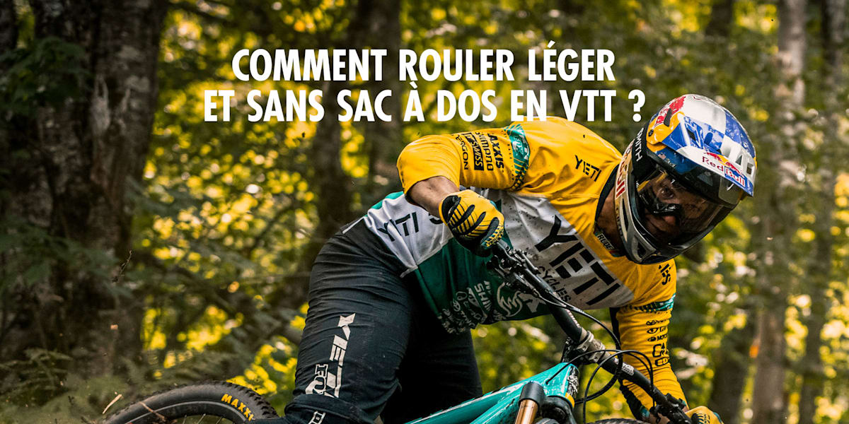 Rouler leger sans sac a dos en VTT 6 astuces de pros